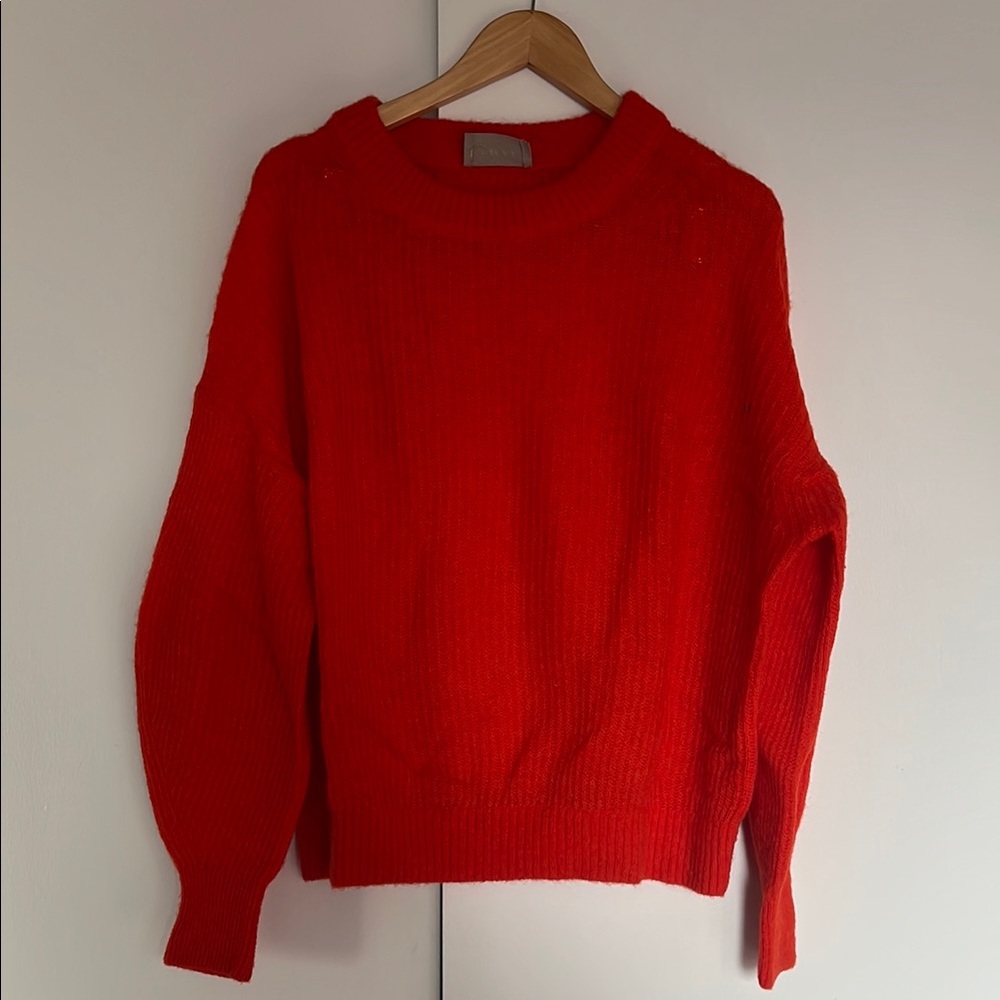 Everlane alpaca crew sweater